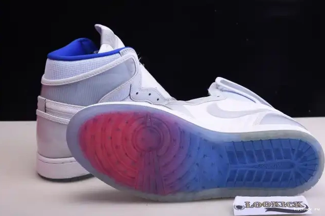 Cheap Kickmax Retro CK6637-104 Zoom White Racer 1 Air High Blue Jordan 0409
